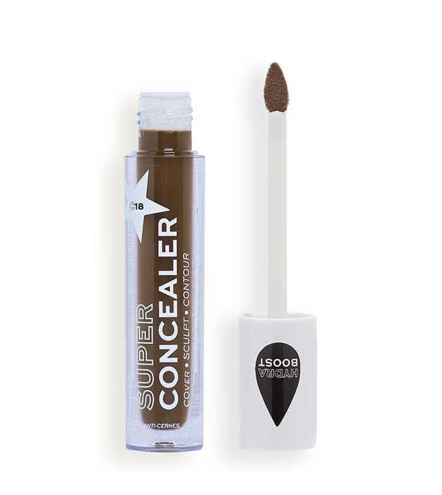 Correctores Fluidos | Revolution Relove Revolution Relove - Corrector L Quido Super Concealer Radiant Matte - C18