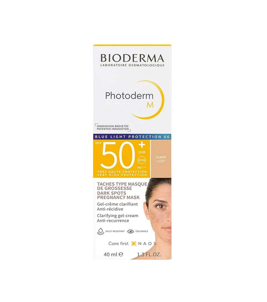 Protectores Solares Faciales | Bioderma Bioderma - Gel-Crema Protector Solar Facial Contra Luz Azul M Spf50+ - Light