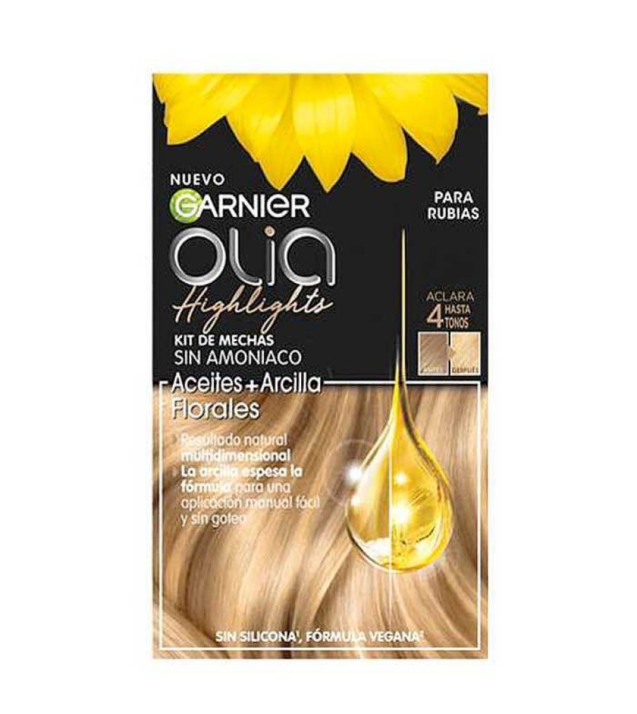 Tintes | Garnier Garnier - Kit De Mechas Olia Highlights - Rubio