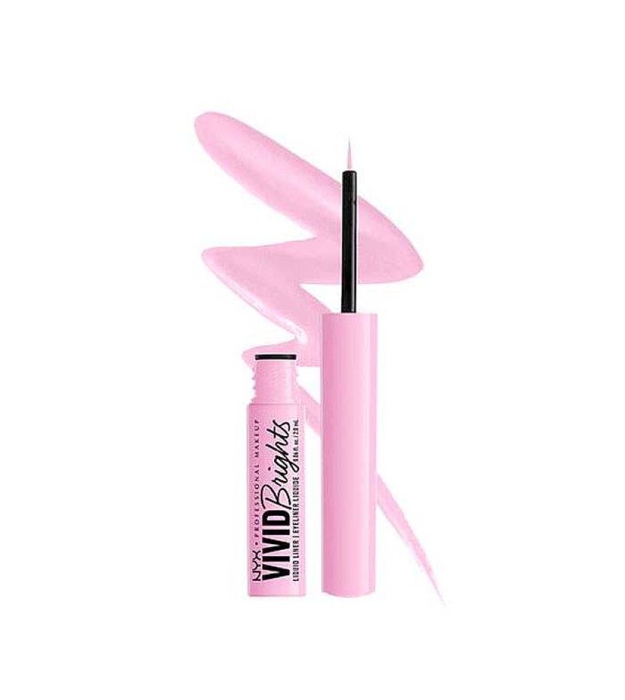 Delineadores L Quidos | NYX Professional Makeup Nyx Professional Makeup - Delineador De Ojos L Quido Mate Vivid Brights - 09: Sneaky Pink