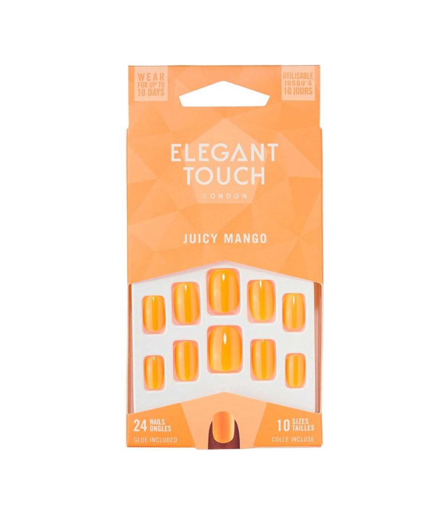 U As Postizas | Elegant Touch Elegant Touch - U As Postizas Colour Nails - Juicy Mango