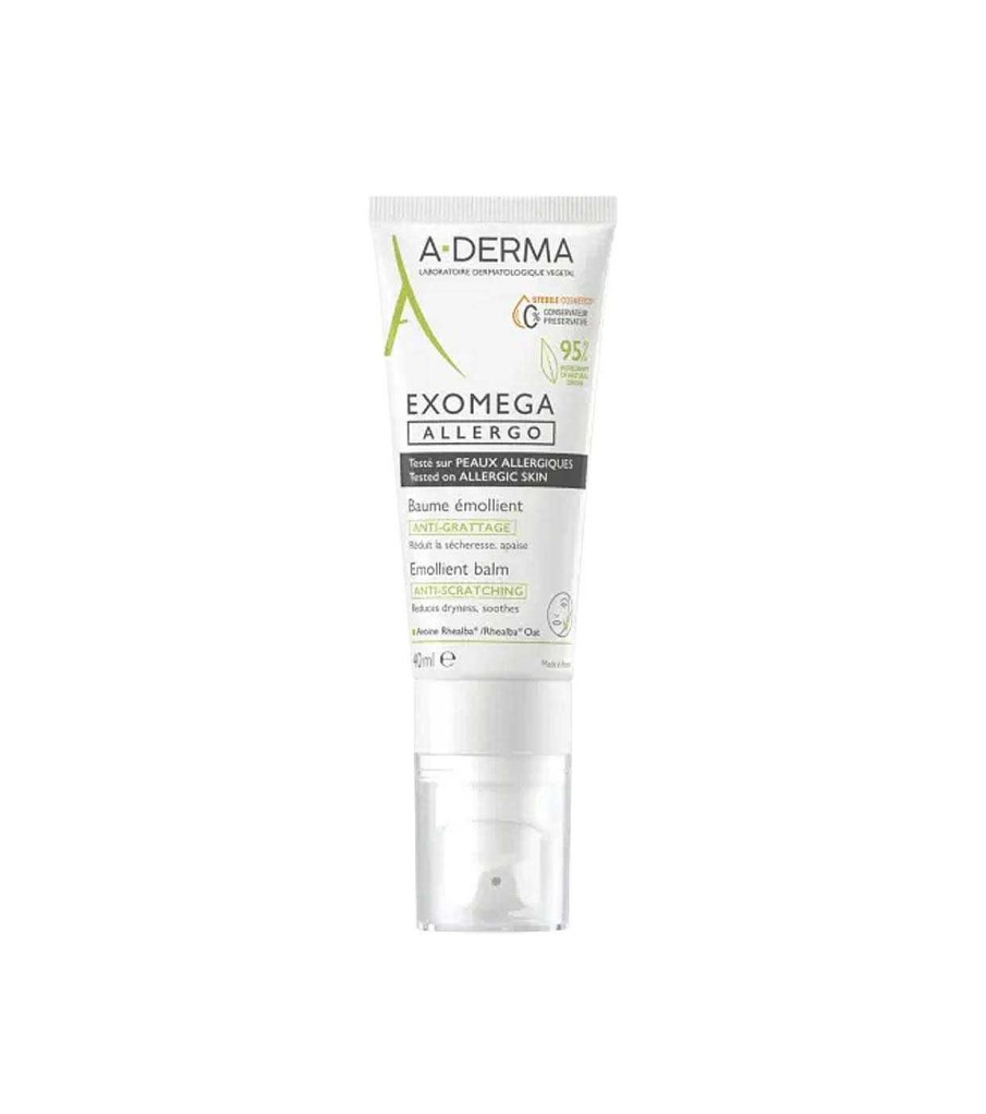 Cremas De Ojos / Tratamientos / Varios | A-Derma A-Derma - *Exomega Control* - B Lsamo Emoliente Anti-Rascado - 40Ml