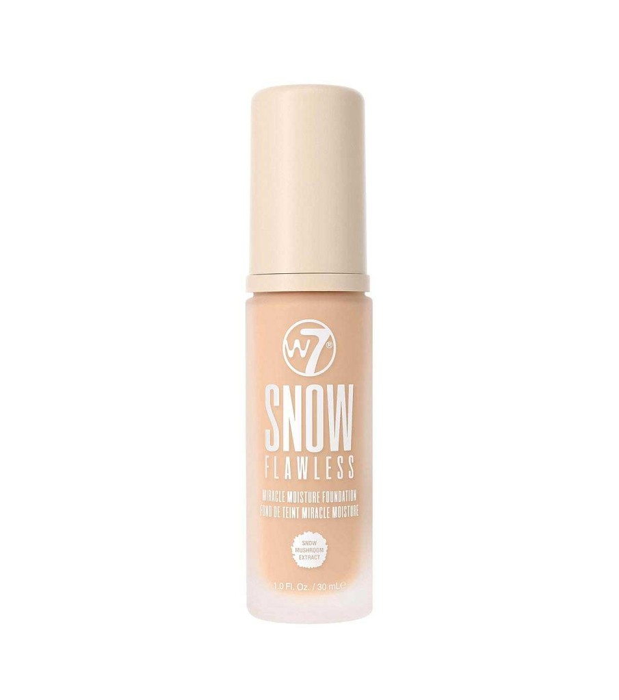 Base De Maquillaje Fluida | W7 W7 - *Snow Flawless* - Base De Maquillaje Miracle Moisture - Early Tan