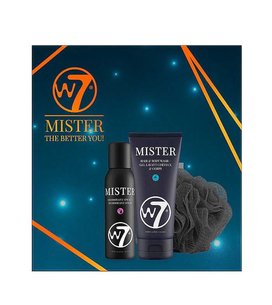 Perfumes Y Sets Para L | W7 W7 - Set De Regalo Para Hombre Mister The Better You!