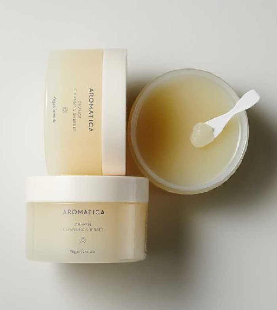 Korea Zone | Aromatica Aromatica - B Lsamo Limpiador Orange Cleansing Sherbet