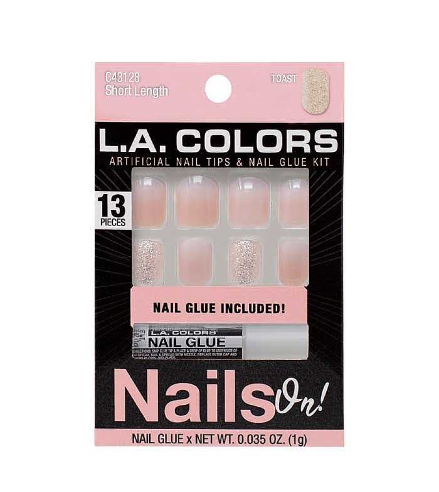 U As Postizas | L.A Colors L.A Colors - U As Postizas Nails On! - Toast