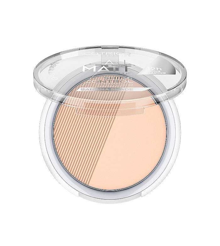 Polvos Compactos | Catrice Catrice - Polvos Matificantes All Matt Plus Shine Control - 002: Banana Shade