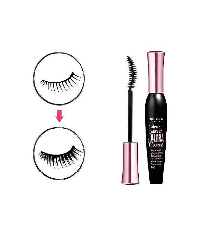 Mascara De Pesta As | Bourjois Bourjois - M Scara De Pesta As Volume Glamour Ultra Curl - 01: Black Curl