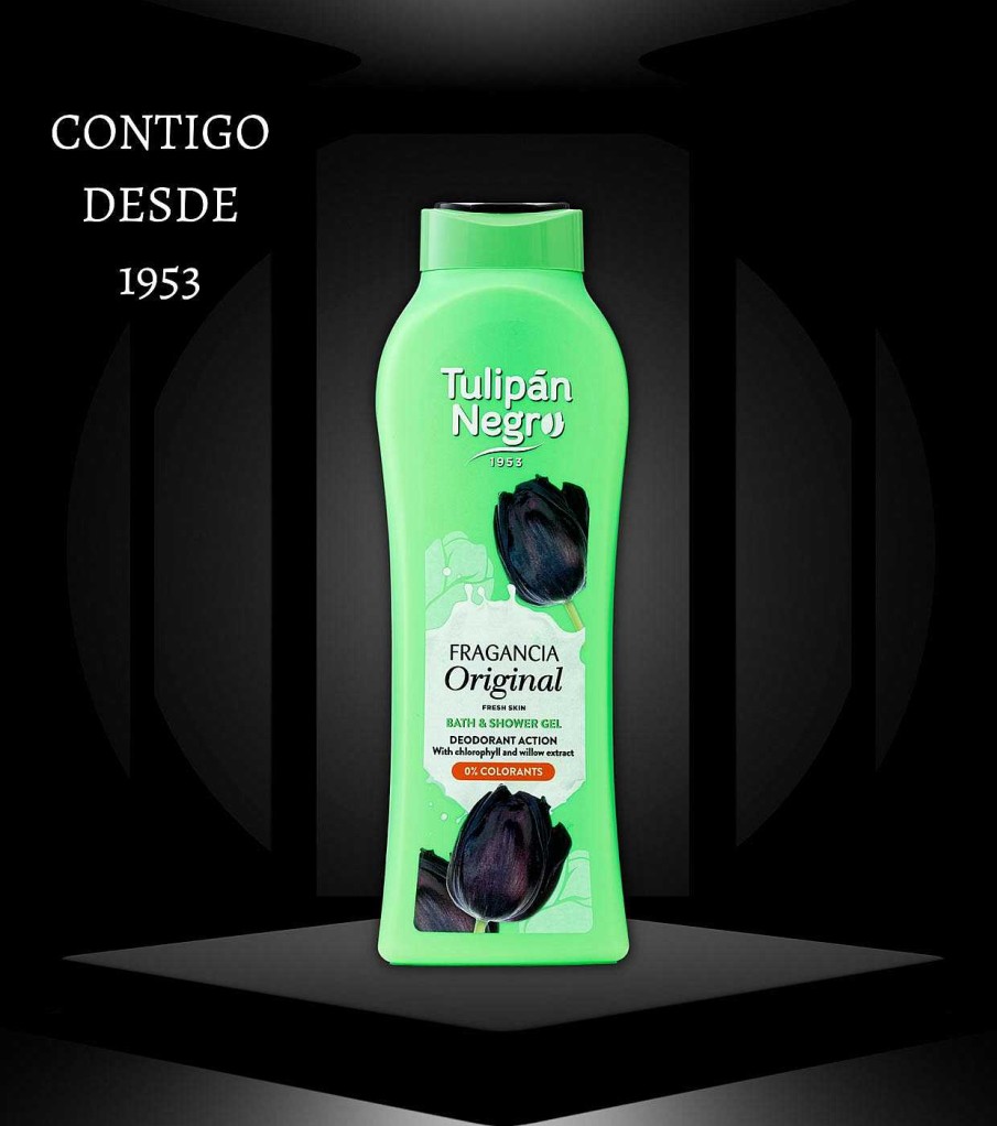 Geles De Ba O | Tulipán Negro Tulip N Negro - *Fresh Skin* - Gel De Ba O 650Ml - Fragancia Original