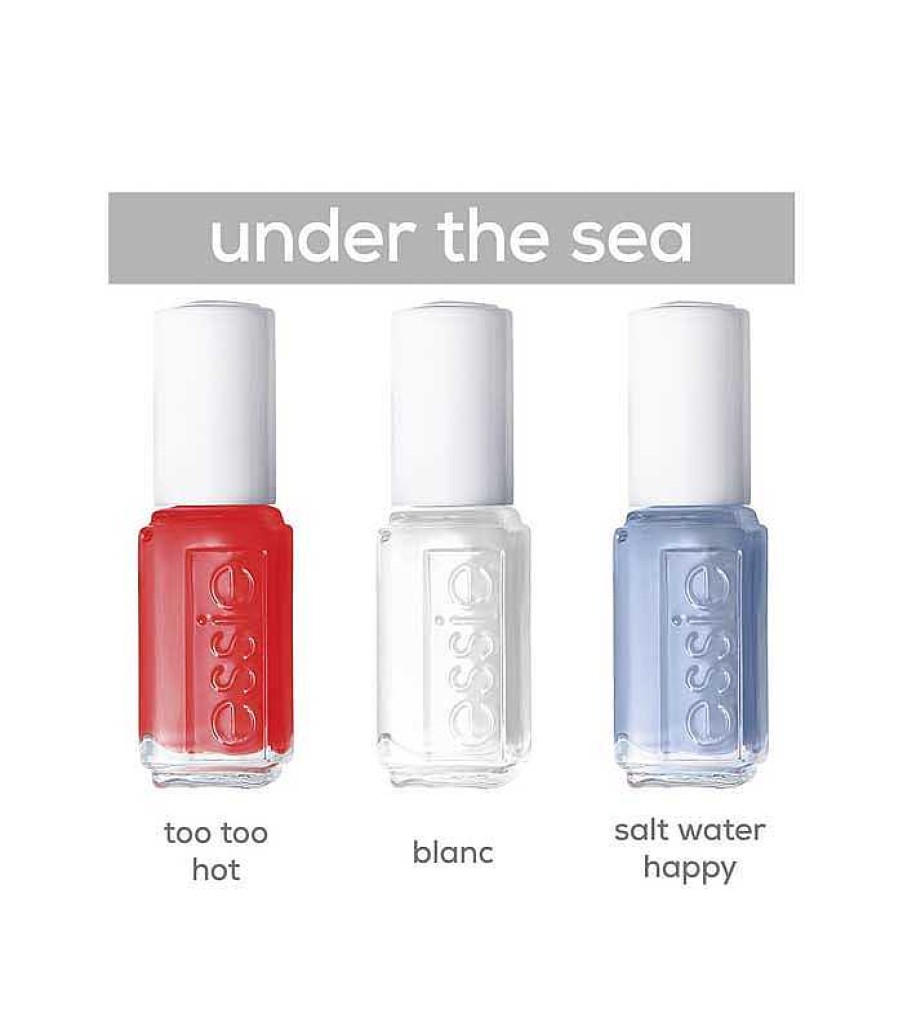 Kits De Esmaltes | Essie Essie - *Summer Kit* - Set De Mini Esmaltes De U As - Under The Sea