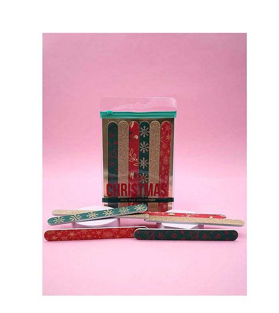 Herramientas Para Manicura | Jovo Jovo - Set De Limas De U As Nail File Collection - Merry Christmas