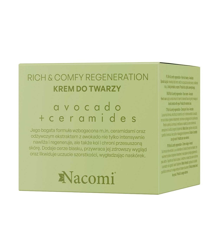 Cremas Faciales | Nacomi Nacomi - *Rich & Comfy Regeneration* - Crema Facial Regenerador Con Aguacate Y Ceramidas