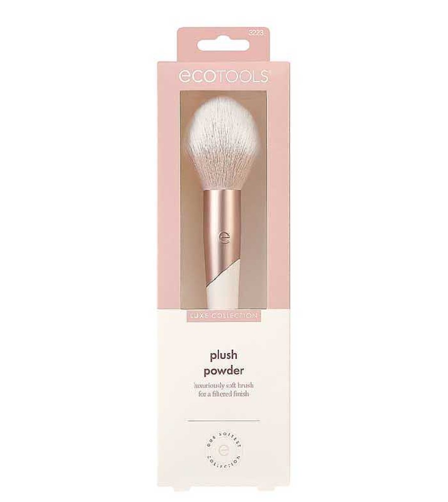 Brochas De Rostro | Ecotools Ecotools - *Luxe Collection* - Brocha Para Polvos Plush Powder