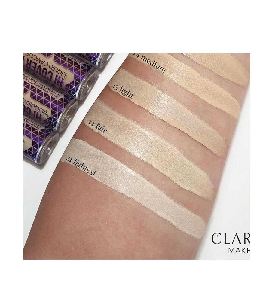 Correctores Fluidos | Claresa Claresa - Corrector L Quido Hi Cover Lover - 22: Fair