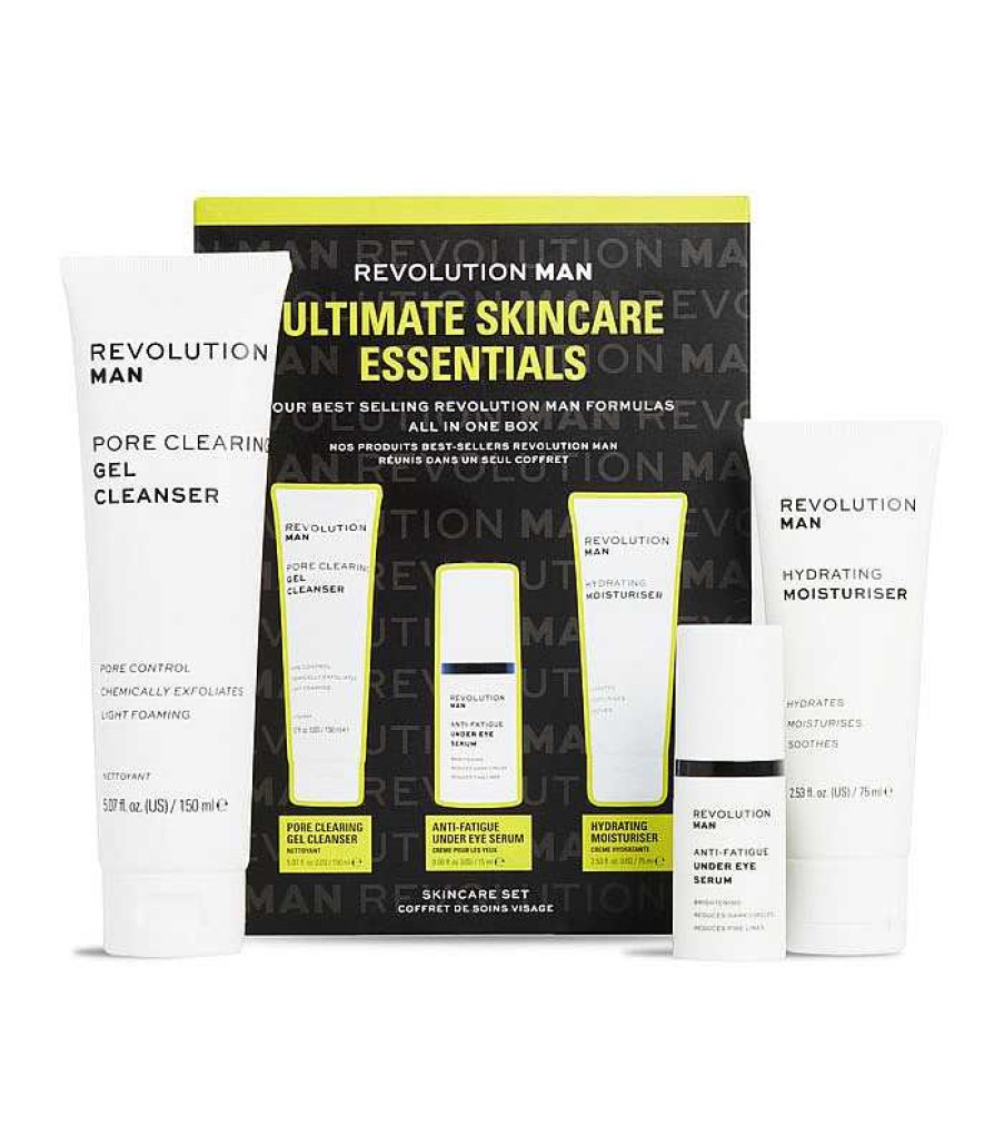 Perfumes Y Sets Para L | Revolution Man Revolution Man - Set De Regalo Ultimate Skincare Essentials