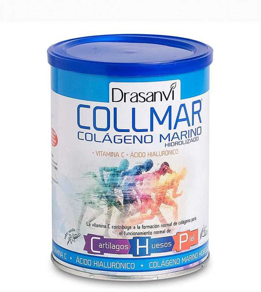 Complementos Alimenticios | Drasanvi Drasanvi - Collmar Original Col Geno Marino + Vitamina C + Cido Hialur Nico 275Gr - Vainilla