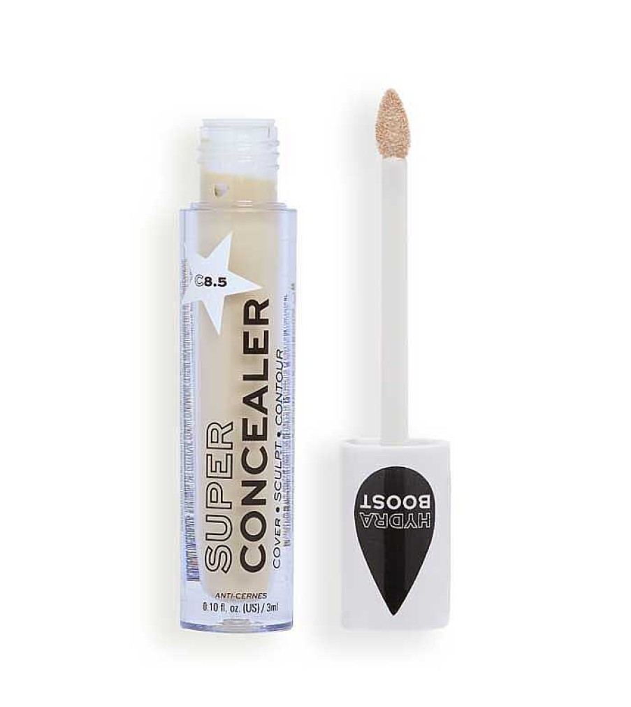 Correctores Fluidos | Revolution Relove Revolution Relove - Corrector L Quido Super Concealer Radiant Matte - C8.5