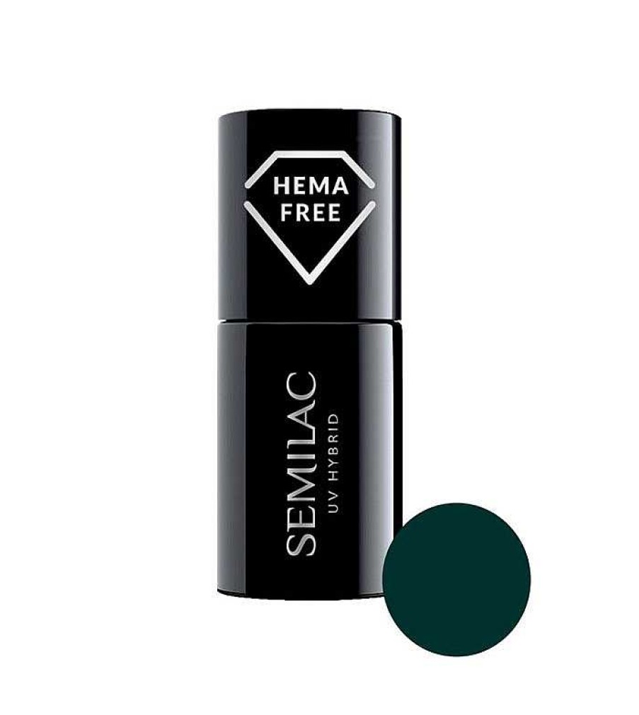 Gel Y Semipermanentes | Semilac Semilac - *Hema Free* - Esmalte Semipermanente - 422: Deep Forest Green