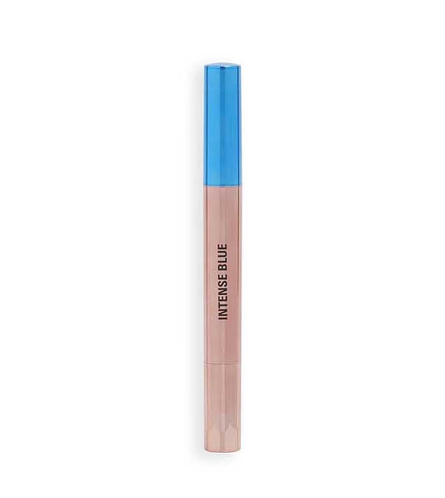 Sombras De Ojos En L Piz | Makeup Revolution Revolution - Sombra En Stick Lustre Wand - Intense Blue