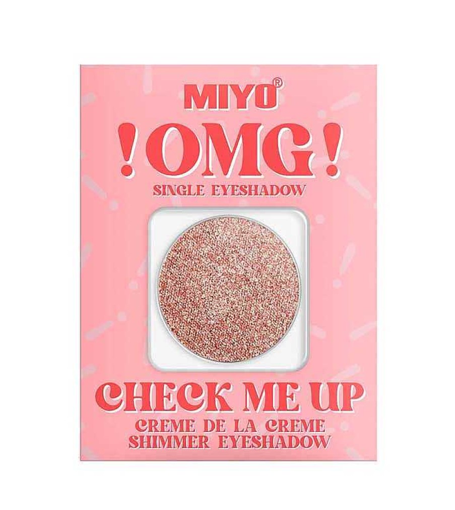 Sombras De Ojos Individuales | Miyo Miyo - * Omg!* - Sombra De Ojos Shimmer En Godet Check Me Up - 27: Lollypop