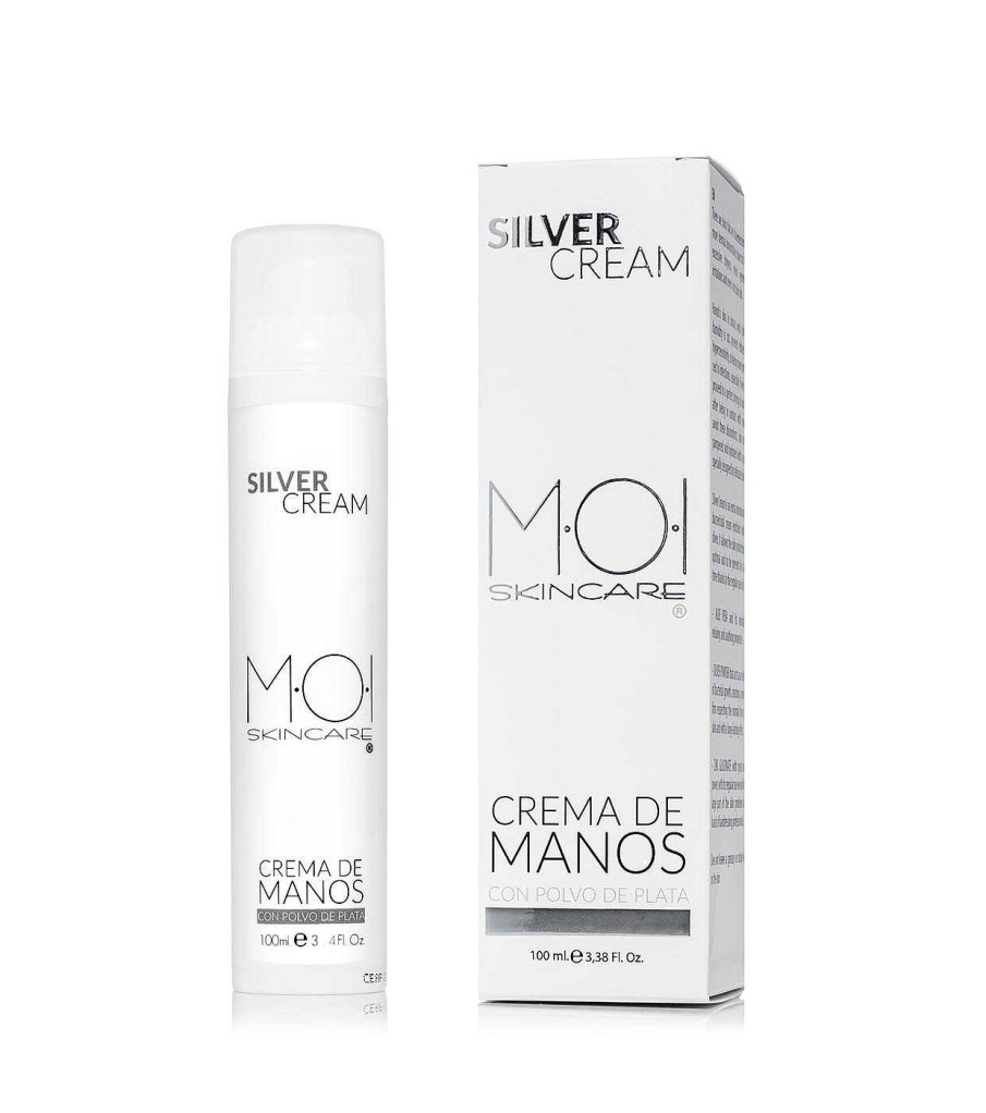 Cuidado De Manos | M.O.I. Skincare M.O.I. Skincare - Crema De Manos Silver Con Polvo De Plata