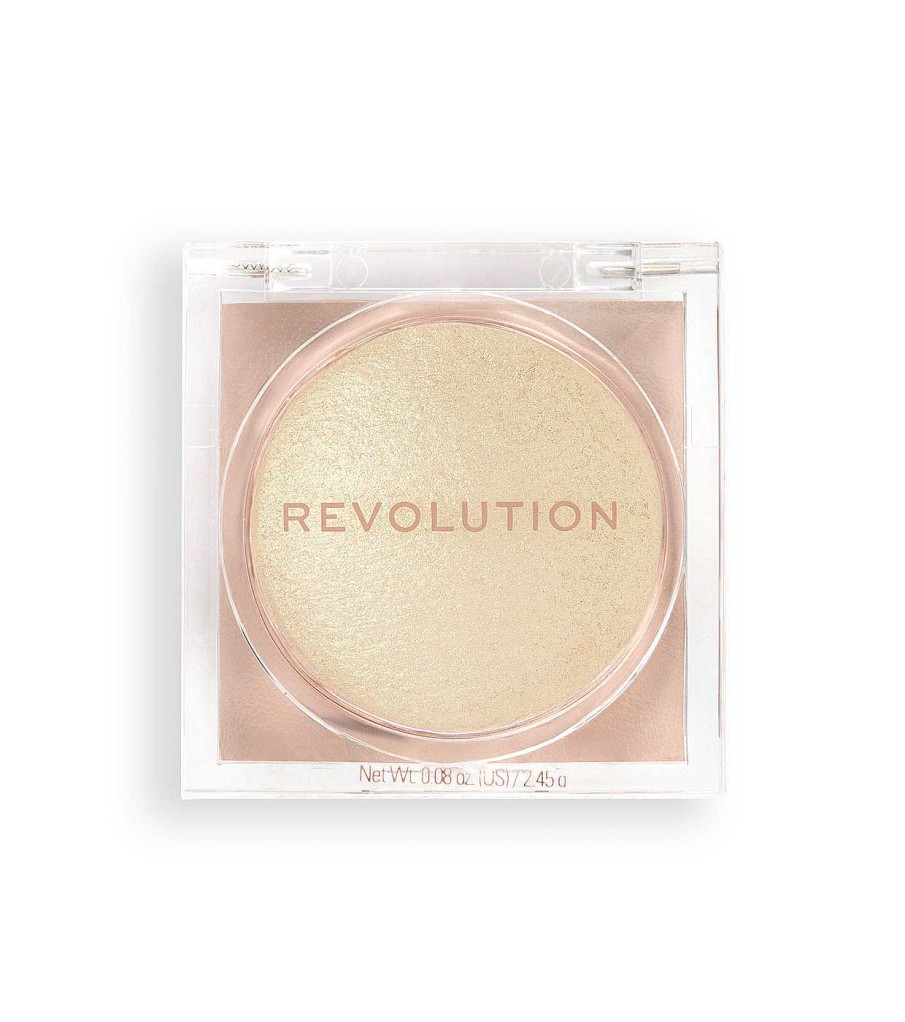 Iluminador En Polvo | Makeup Revolution Revolution - Iluminador En Polvo Beam Bright - Golden Gal