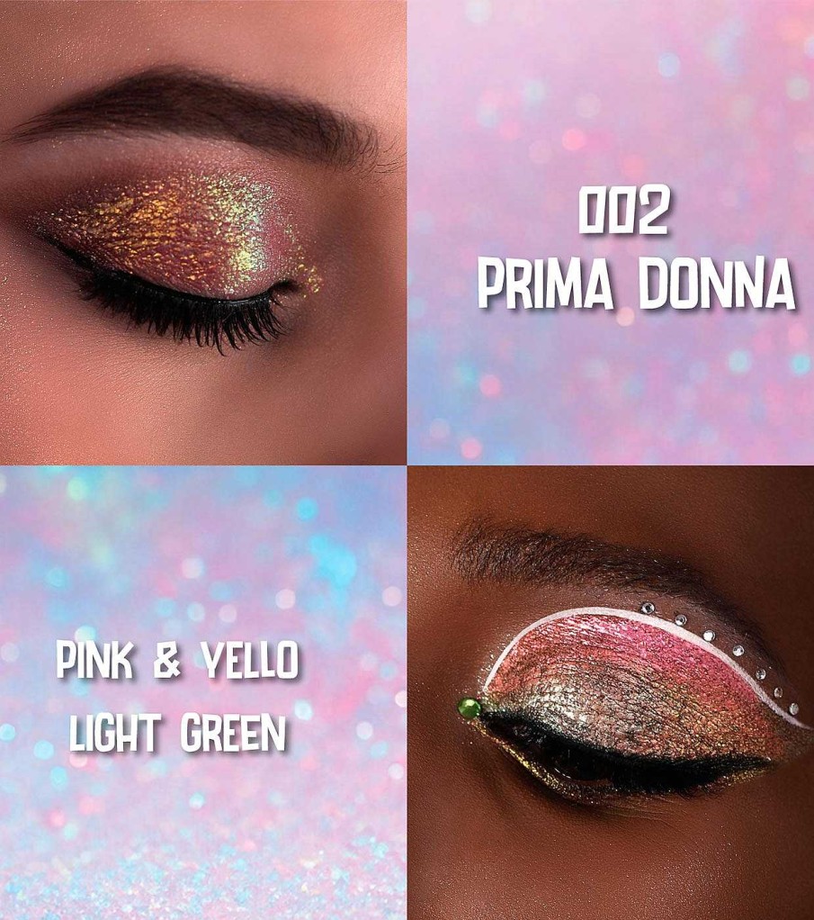 Sombras De Ojos En Crema | MOIRA Moira - Sombra De Ojos L Quida Space Chamaleon - 002: Prima Donna