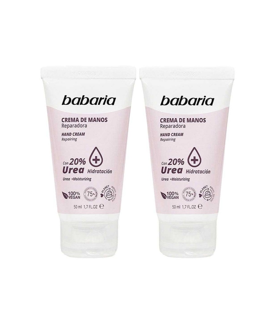 Cuidado De Manos | Babaria Babaria - Pack Ahorro Crema De Manos - Urea