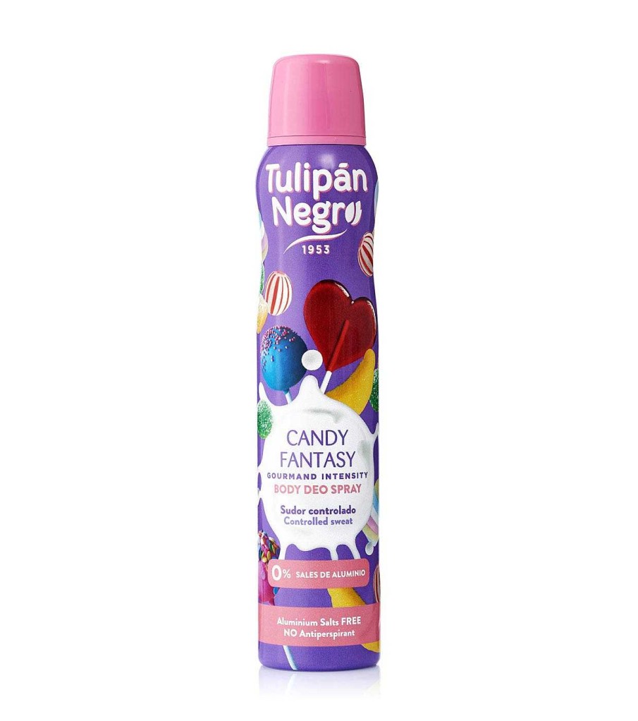 Desodorantes | Tulipán Negro Tulip N Negro - *Gourmand Intensity* - Desodorante Deo Spray - Candy Fantasy