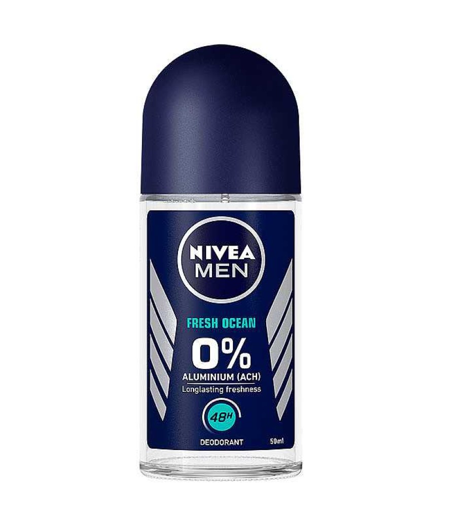 Desodorantes | Nivea Nivea Men - Desodorante Roll On Sin Aluminio Fresh Ocean