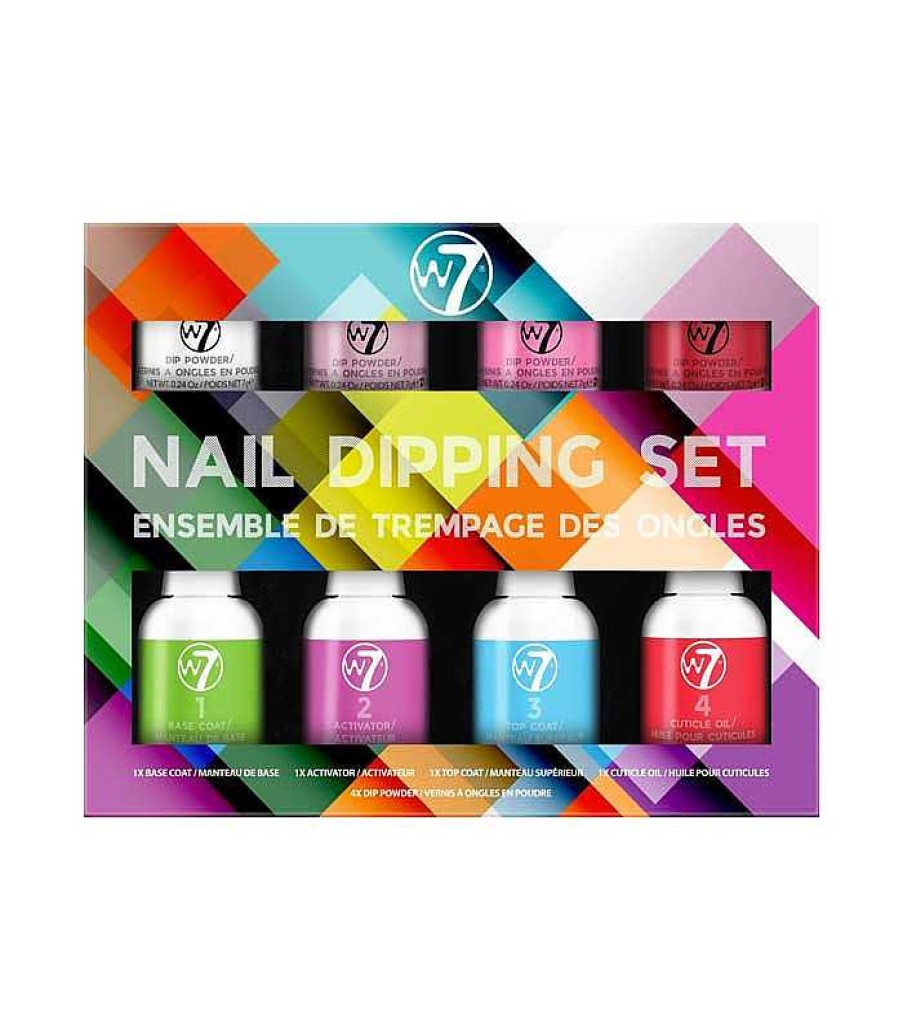 Kits De Esmaltes | W7 W7 - Set De U As Nail Dipping