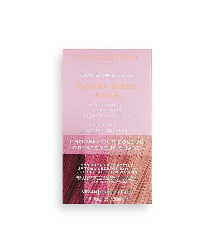 Tintes | Revolution Haircare Revolution Haircare - Coloraci N Temporal Rainbow Drops - Dusky Rose Rays