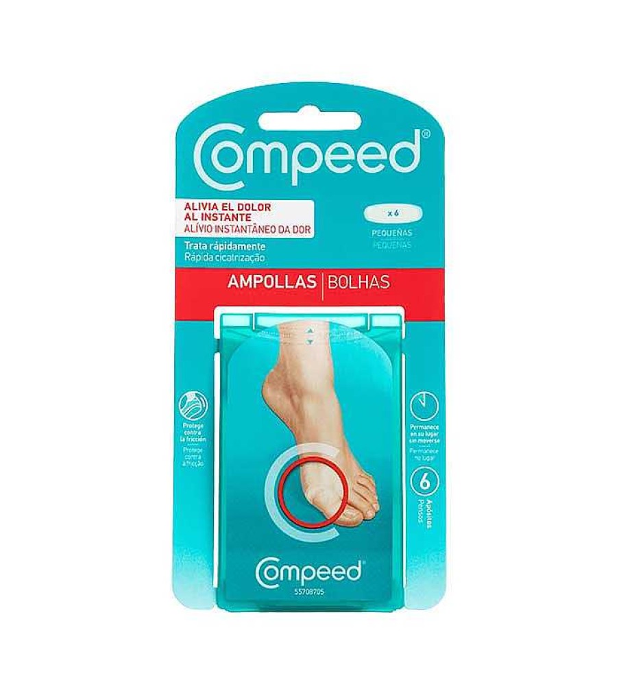 Cuidado De Los Pies | Compeed Compeed - Ampollas Peque As - 6 Ap Sitos