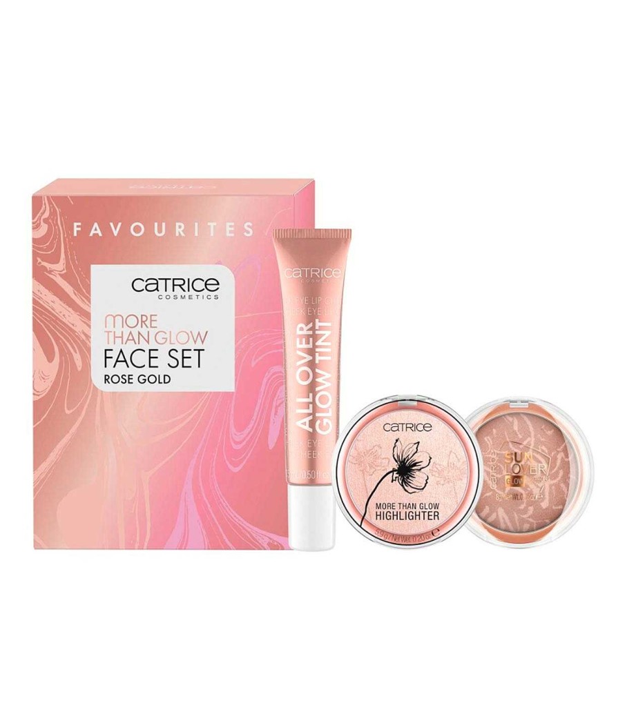 Perfumes Y Sets Para Ella | Catrice Catrice - Set De Rostro More Than Glow - Rose Gold