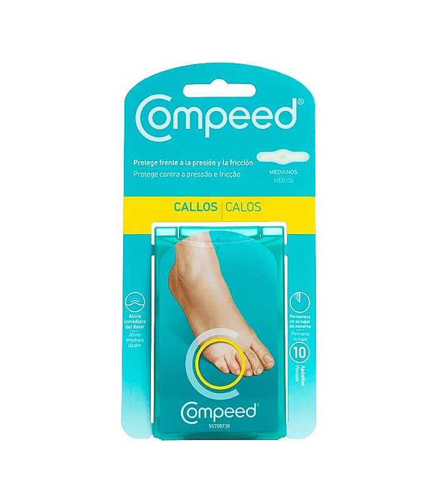 Cuidado De Los Pies | Compeed Compeed - Callos Medianos - 10 Ap Sitos