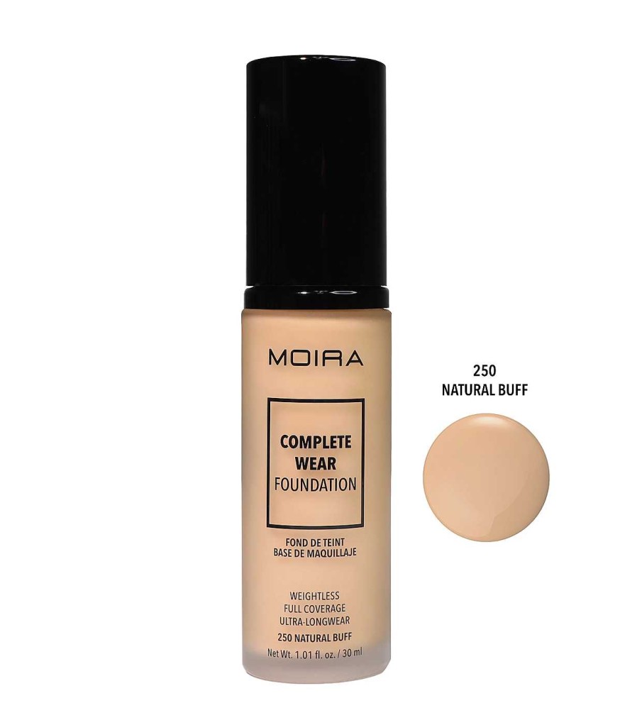 Base De Maquillaje Fluida | MOIRA Moira - Base De Maquillaje Fluida Complete Wear - 250: Natural Buff