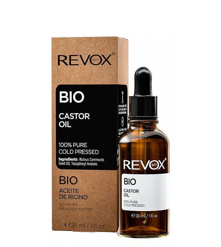 Aceites Capilares | Revox Revox - Aceite De Ricino 100% Puro Prensado En Fr O Bio