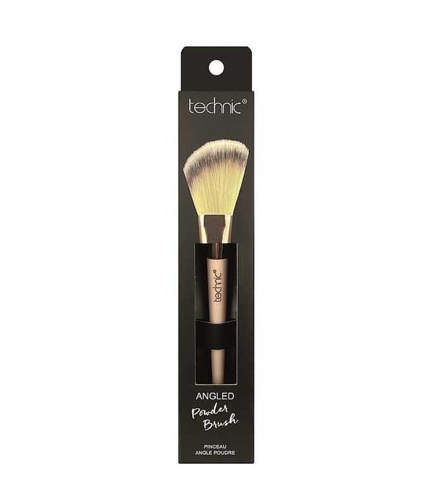 Brochas De Rostro | Technic Cosmetics Technic Cosmetics - Brocha Angulada Para Polvos