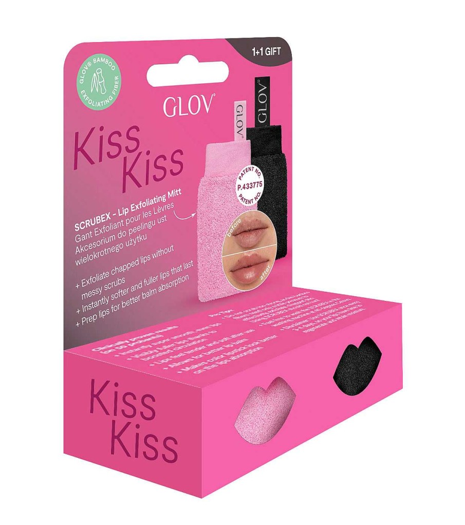 B Lsamos Y Cuidado De Labios | Glov Glov - *Amore Collection* - D O De Guantes Exfoliantes Para Labios Scrubex Kiss&Kiss Set