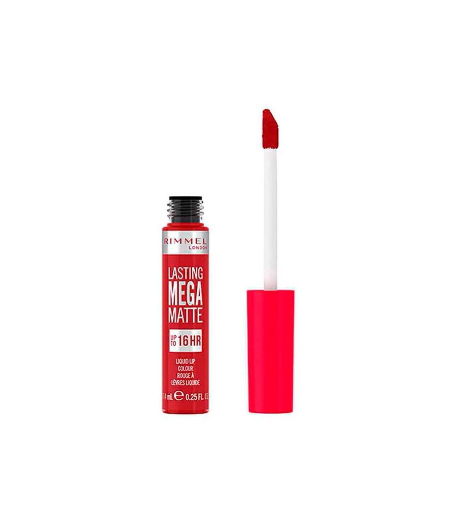 Labiales L Quidos | Rimmel London Rimmel London - Labial Lasting Mega Matte - 930: Ruby Passion