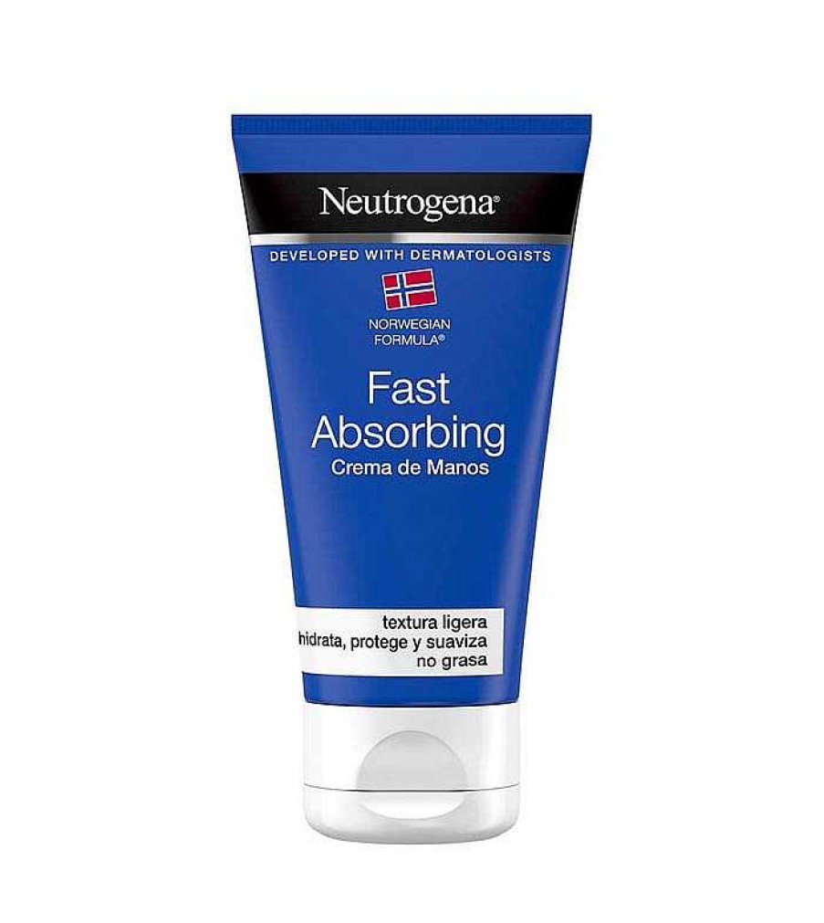 Cuidado De Manos | Neutrogena Neutrogena - Crema De Manos De Absorci N R Pida 75Ml