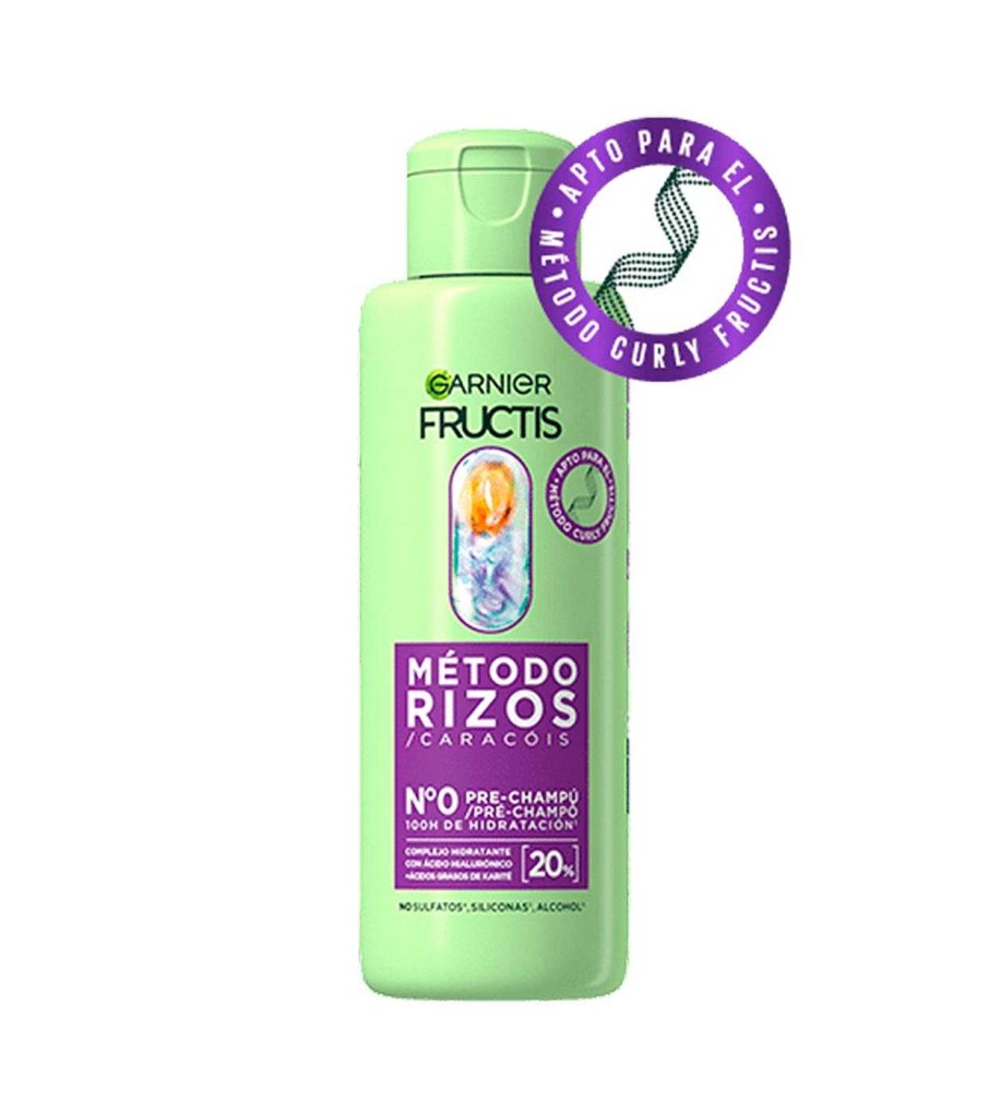 Tratamientos | Garnier Garnier - *M Todo Rizos* - Pre-Champ Fructis Rizos Hidratados - N 0