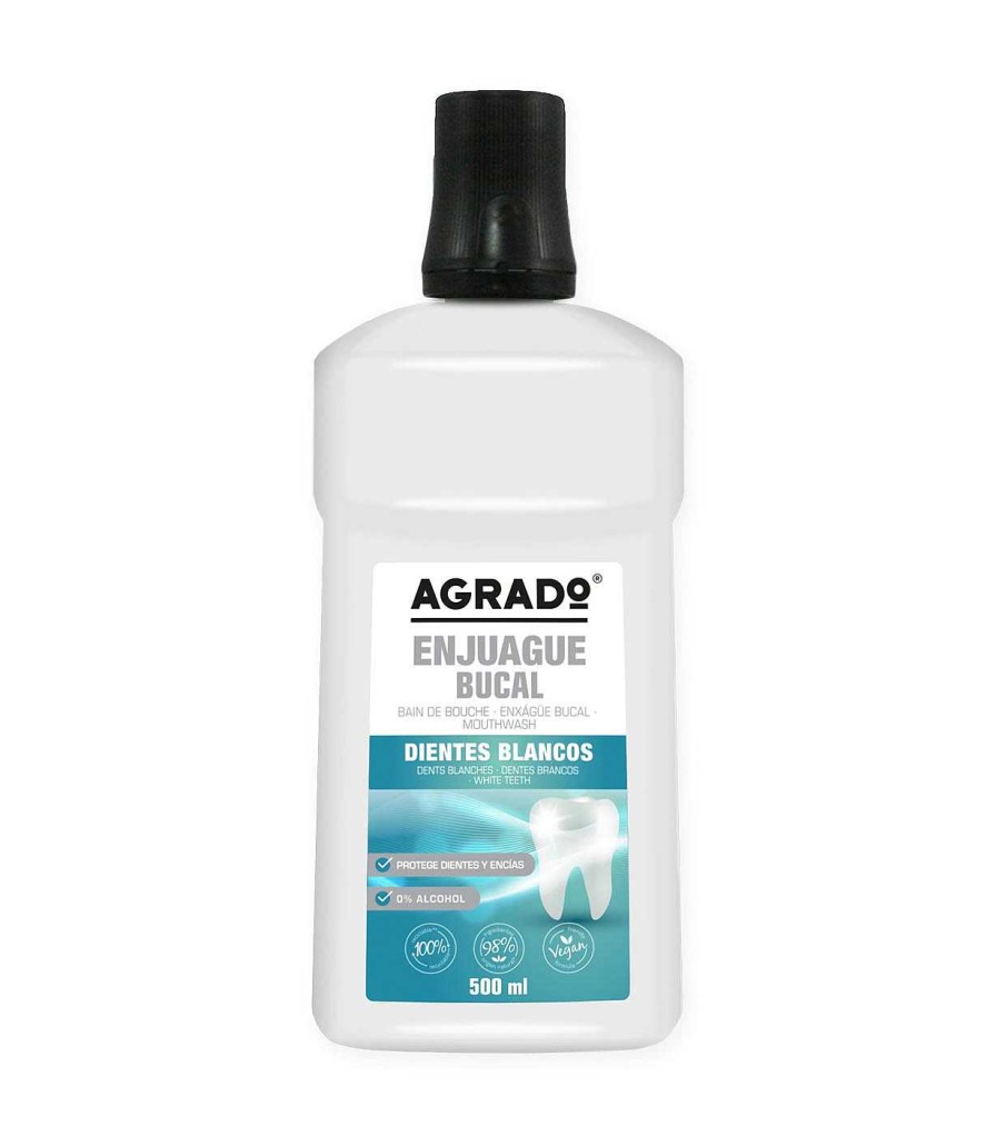 Higiene Bucodental | Agrado Agrado - Enjuague Bucal Dientes Blancos