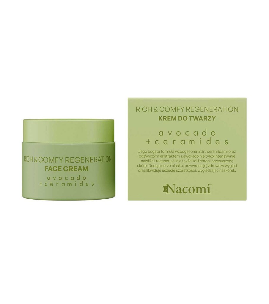 Cremas Faciales | Nacomi Nacomi - *Rich & Comfy Regeneration* - Crema Facial Regenerador Con Aguacate Y Ceramidas