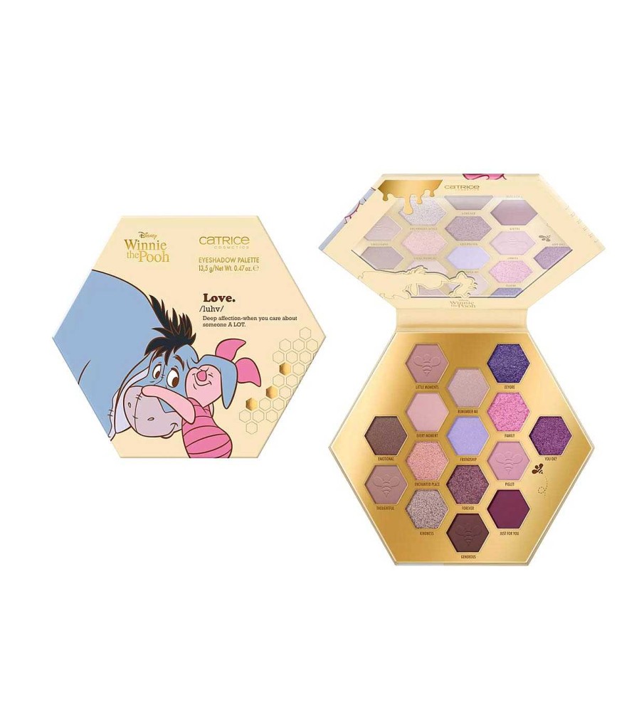 Paletas De Sombras | Catrice Catrice - *Winnie The Pooh* - Paleta De Sombras De Ojos - 020: Friends Lift Each Other Up