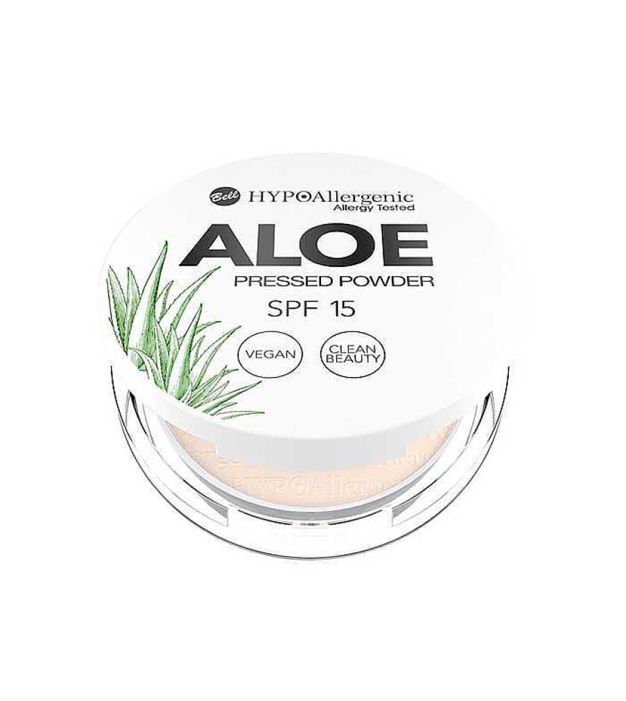 Polvos Compactos | Bell Bell - *Aloe* - Polvos Compactos Hipoalerg Nicos Spf15 - 01: Cream