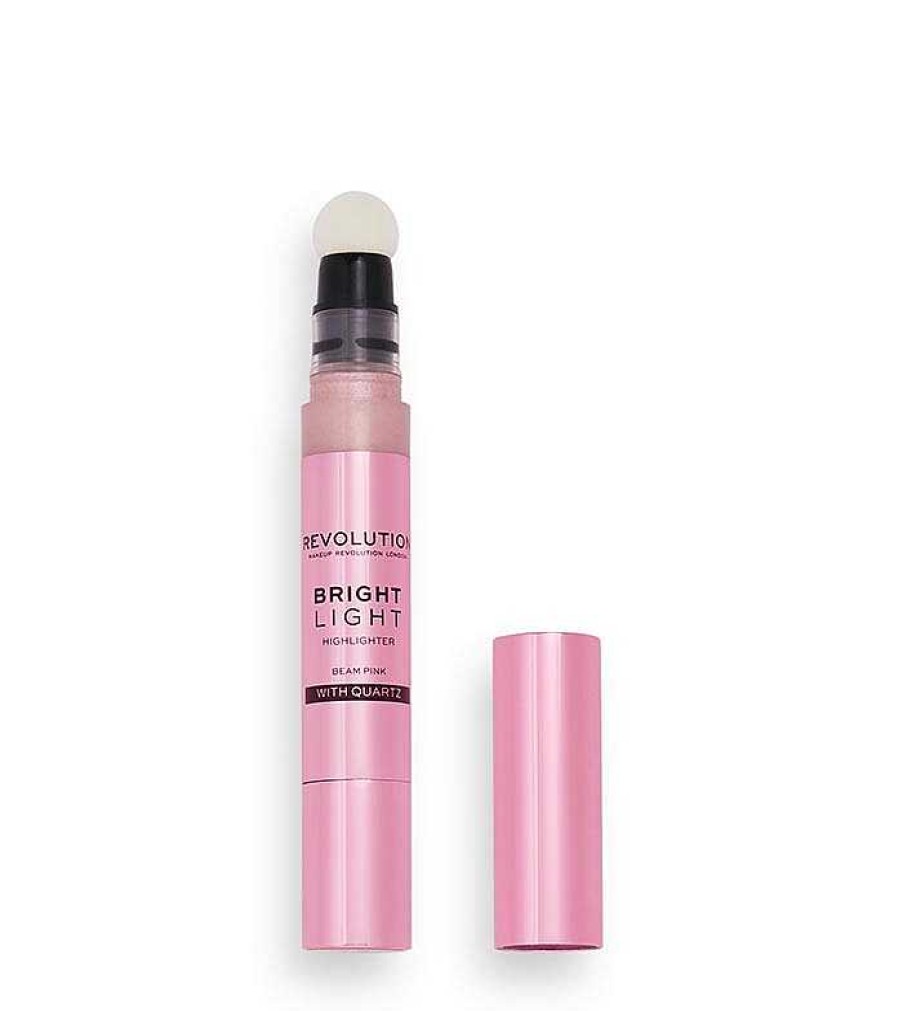 Iluminador L Quido | Makeup Revolution Revolution - Iluminador L Quido Bright Light - Beam Pink