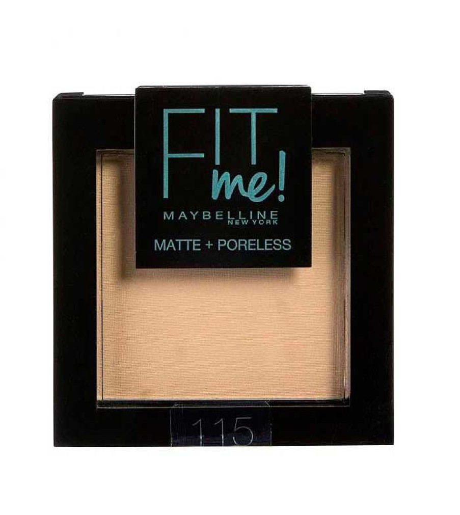 Base De Maquillaje En Polvo | Maybelline Maybelline - Polvos Matificantes Fit Me - 115: Ivory