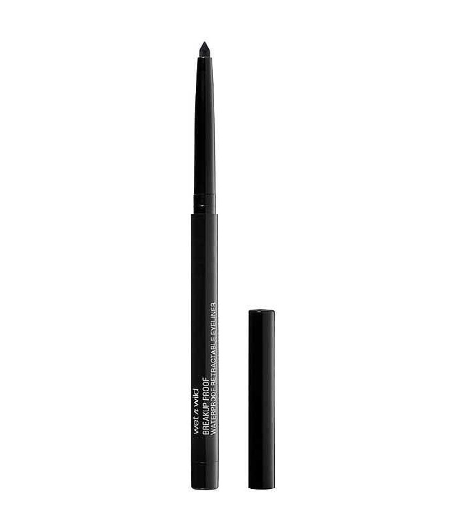 Delineadores En Gel | Wet n Wild Wet N Wild - Delineador De Ojos Breakup Proof - Blackest Black