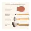 Sets De Brochas | Ecotools Ecotools - *Precious Metals* - Set De 3 Brochas + Esponja